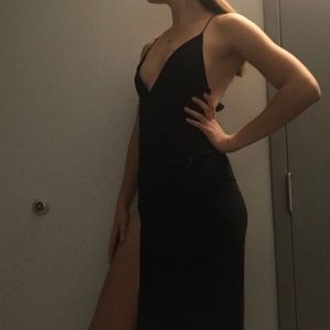 Sexy Black Cocktail Dress